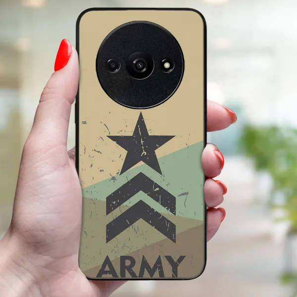 MY ART Ochranný kryt pre Xiaomi Redmi A3 ARMY (236)