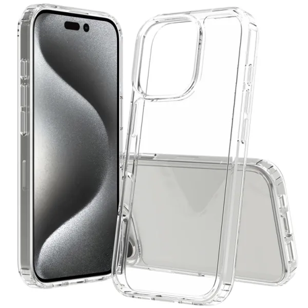 SHOCK Extra odolný kryt Apple iPhone 16 Pro priehľadný