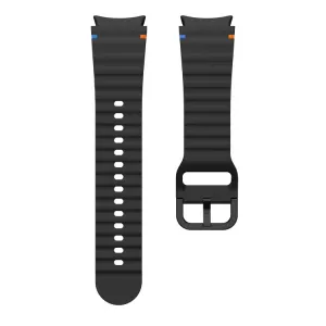 WAVE Silikónový remienok pre Samsung Galaxy Watch 7 (40mm / 44mm) čierny