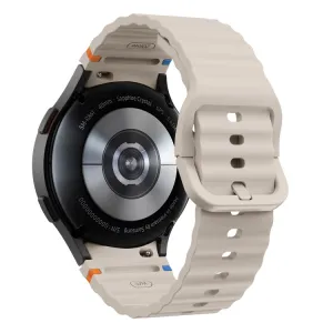 WAVE Silikónový remienok pre Samsung Galaxy Watch 7 (40mm / 44mm) STARLIGHT