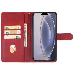 SMOOTH Peňaženkové puzdro pre Apple iPhone 16 Pro červené