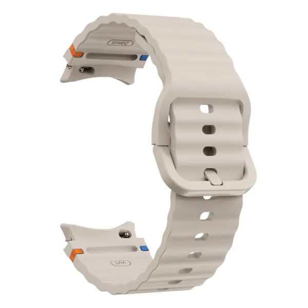 WAVE Silikónový remienok pre Samsung Galaxy Watch 7 (40mm / 44mm) STARLIGHT