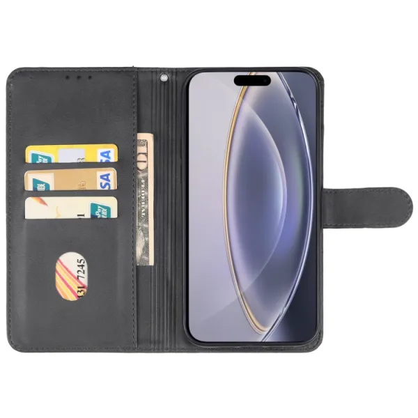 SMOOTH Peňaženkové puzdro pre Apple iPhone 16 Pro čierne