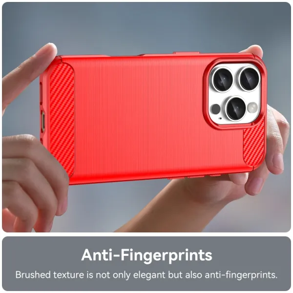FLEXI TPU Ochranný kryt Apple iPhone 16 Pro červený