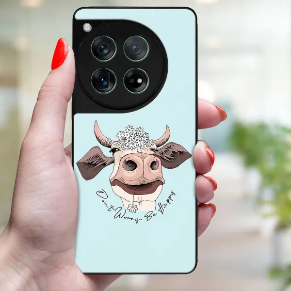 MY ART Ochranný kryt pre OnePlus 12 HAPPY COW (181)