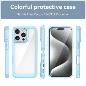 CRYSTAL Ochranný kryt pre Apple iPhone 16 Pro modrý