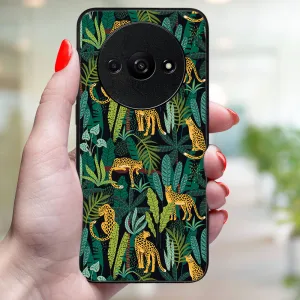 MY ART Ochranný kryt pre Xiaomi Redmi A3 LEOPARD (239)