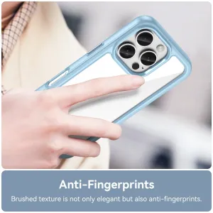 CRYSTAL Ochranný kryt pre Apple iPhone 16 Pro modrý