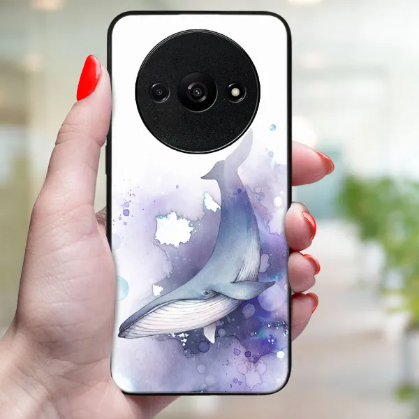 MY ART Ochranný kryt pre Xiaomi Redmi A3 WHALE (242)
