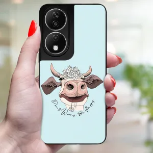 MY ART Ochranný kryt pre Honor X7b HAPPY COW (181)