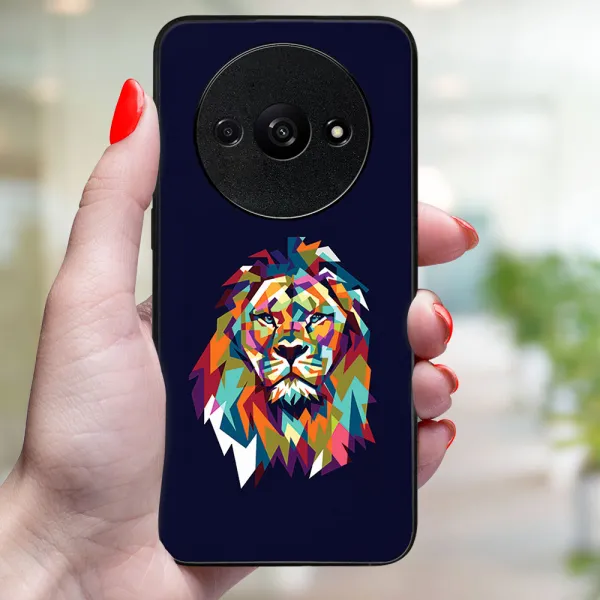 MY ART Ochranný kryt pre Xiaomi Redmi A3 LION (246)