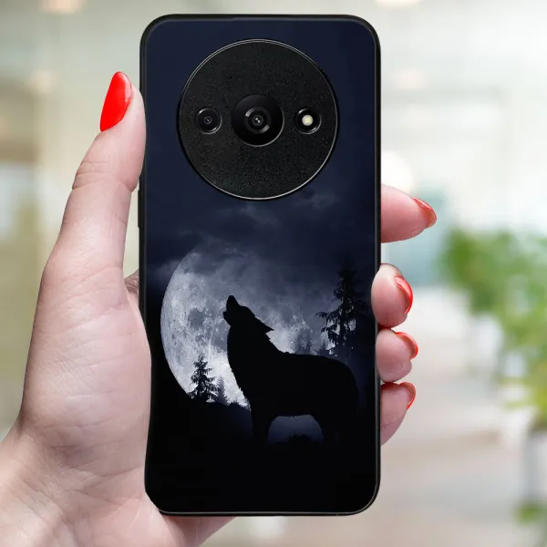 MY ART Ochranný kryt pre Xiaomi Redmi A3 WOLF (247)