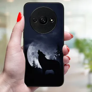 MY ART Ochranný kryt pre Xiaomi Redmi A3 WOLF (247)