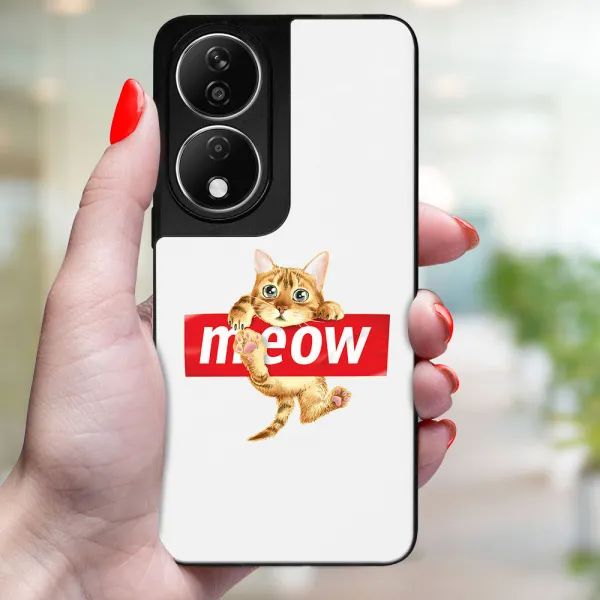 MY ART Ochranný kryt pre Honor X7b MEOW (183)