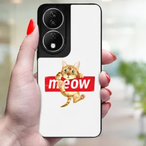 MY ART Ochranný kryt pre Honor X7b MEOW (183)