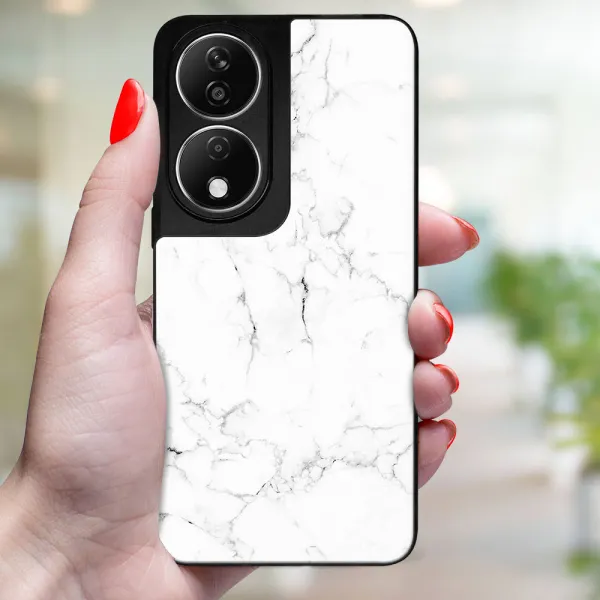 MY ART Ochranný kryt pre Honor X7b WHITE MARBLE (144)