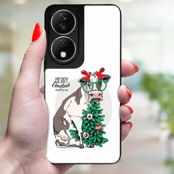MY ART Kryt s vianočným dizajnom Honor X7b MERRY CHRISTMAS (074)