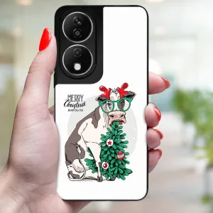 MY ART Kryt s vianočným dizajnom Honor X7b MERRY CHRISTMAS (074)