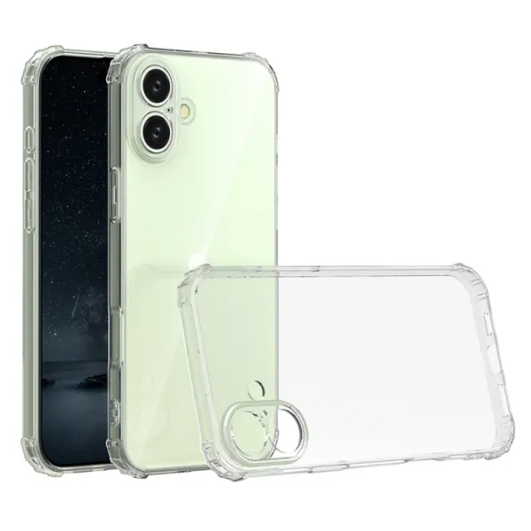 AIRBAG Extra odolný kryt Apple iPhone 16 Plus priehľadný