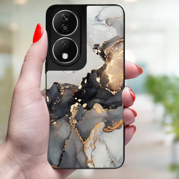 MY ART Ochranný kryt pre Honor X7b GREY MARBLE (140)