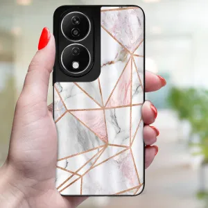 MY ART Ochranný kryt pre Honor X7b PINK MARBLE (143)