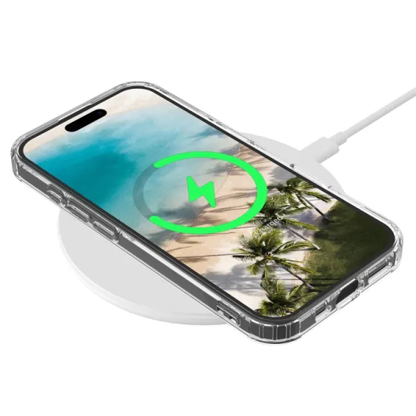 TRANSPARENT MAGSAFE Kryt pre Apple iPhone 16 Plus priehľadný