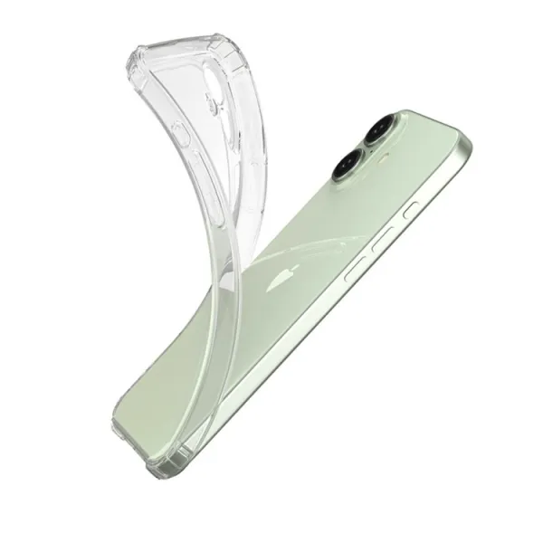 AIRBAG Extra odolný kryt Apple iPhone 16 Plus priehľadný