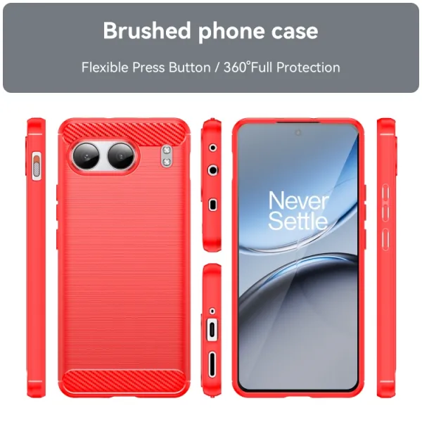 FLEXI TPU Ochranný kryt OnePlus Nord 4 5G červený