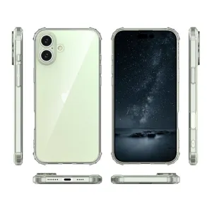 AIRBAG Extra odolný kryt Apple iPhone 16 Plus priehľadný