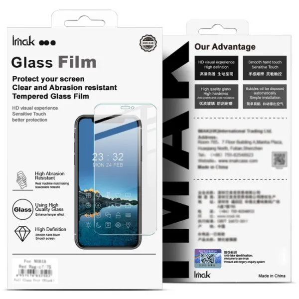 IMAK 3D INVISIBLE Tvrdené sklo pre Apple iPhone 16 Pro Max