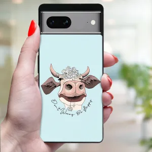 MY ART Ochranný kryt pre Google Pixel 7 HAPPY COW (181)