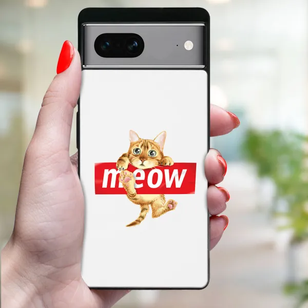 MY ART Ochranný kryt pre Google Pixel 7 MEOW (183)