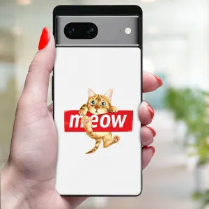 MY ART Ochranný kryt pre Google Pixel 7 MEOW (183)