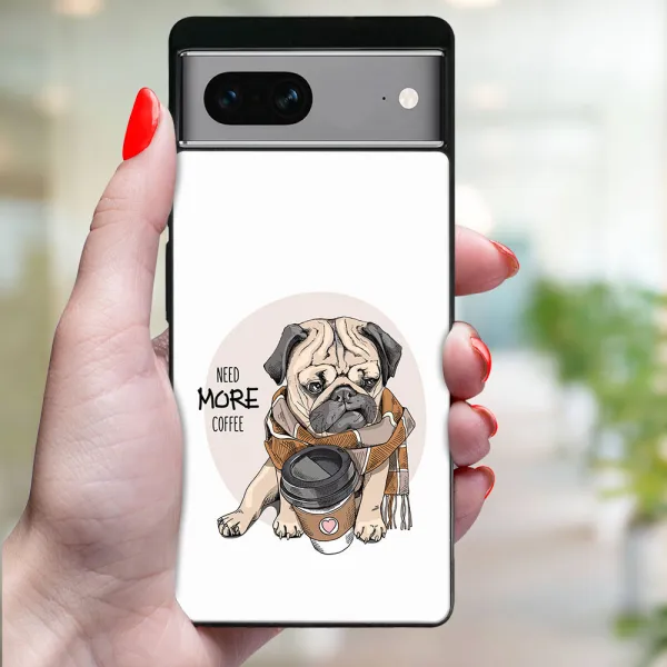MY ART Ochranný kryt pre Google Pixel 7 MORE COFFEE (184)