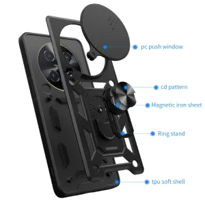 RING CAMERA Kryt s držiakom pre Huawei nova 12i modrý