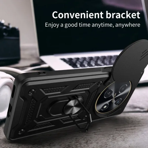 RING CAMERA Kryt s držiakom pre Huawei nova 12i modrý