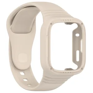 GLACIER Ochranné puzdro s remienkom pre Xiaomi Redmi Watch 3 béžové