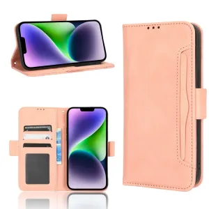 SLOT Peňaženkový obal pre Apple iPhone 16 Plus ružový