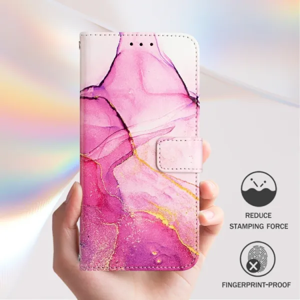 ART MARBLE Peňaženkový kryt pre Honor Magic7 Lite 5G PINK