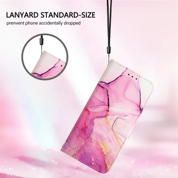 ART MARBLE Peňaženkový kryt pre Honor Magic7 Lite 5G PINK