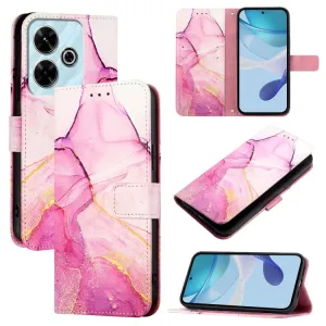 ART MARBLE Peňaženkový kryt pre Xiaomi Redmi 13 PURPLE