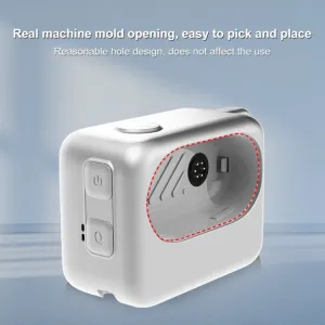 PULUZ Silikónový obal pre nabíjacie puzdro Insta360 GO 3 / Insta360 GO 3S biely