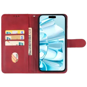 SMOOTH Peňaženkové puzdro pre Apple iPhone 16 Plus červené