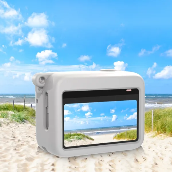 PULUZ Silikónový obal pre nabíjacie puzdro Insta360 GO 3 / Insta360 GO 3S biely