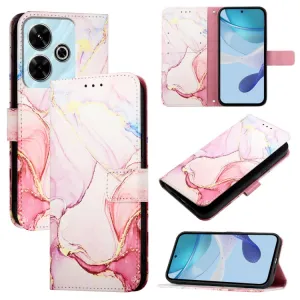 ART MARBLE Peňaženkový kryt pre Xiaomi Redmi 13 ROSE GOLD