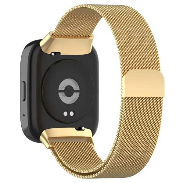 MILANESE Kovový remienok pre Xiaomi Redmi Watch 3 Active zlatý