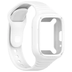 GLACIER Ochranné puzdro s remienkom pre Xiaomi Redmi Watch 3 Active biele