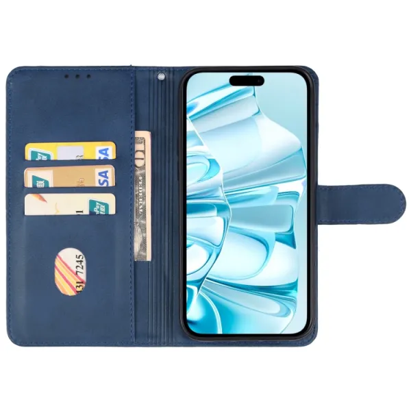 SMOOTH Peňaženkové puzdro pre Apple iPhone 16 Plus modré