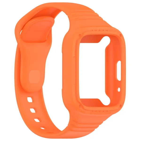 GLACIER Ochranné puzdro s remienkom pre Xiaomi Redmi Watch 3 Active oranžové