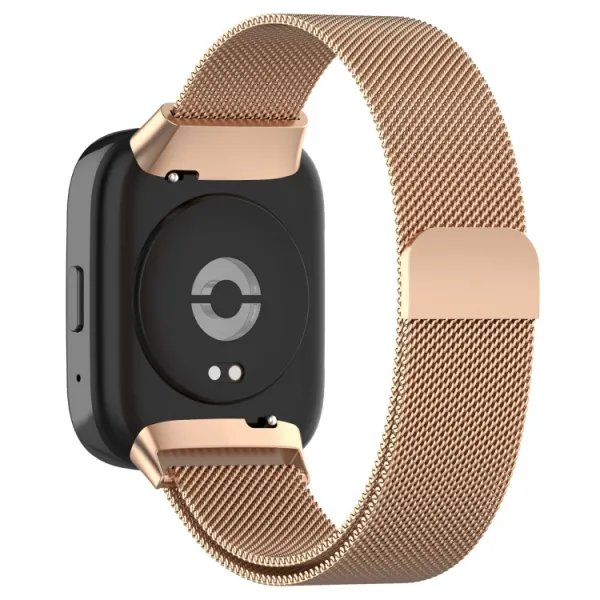 MILANESE Kovový remienok pre Xiaomi Redmi Watch 3 Active ružovozlatý